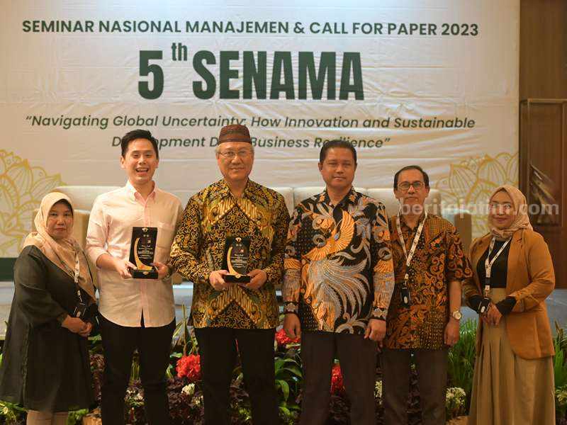 Seminar Nasional Manajemen (Senama) 2023 di Hotel Grand Dafam Signature Surabaya