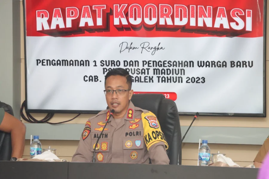 Rangkaian Kegiatan Malam Satu Suro di Trenggalek Berjalan Aman Kapolres Trenggalek