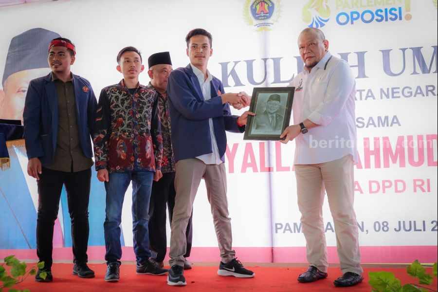 Sivitas Unira Titip Aspirasi Provinsi Madura ke LaNyalla LaNyalla Unira