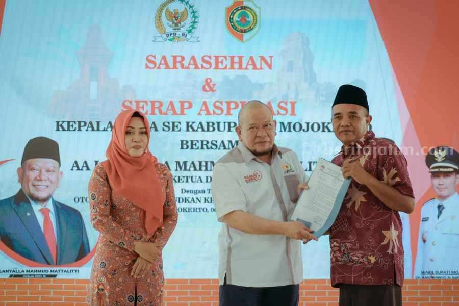 LaNyalla Siap Kawal Aspirasi AKD se-Mojokerto LaNyalla mojokerto