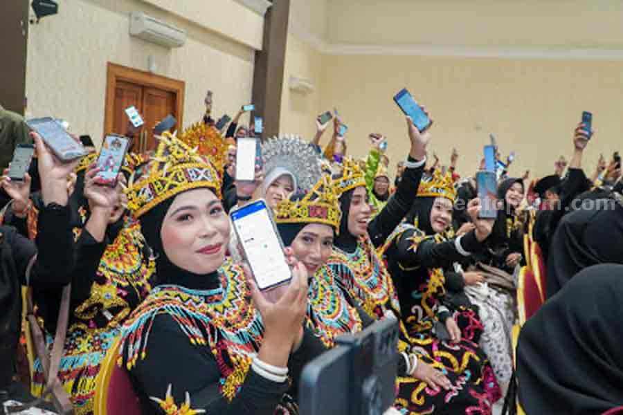 Lokakarya 7 Panen Hasil Belajar Pendidikan Guru Penggerak Angkatan 7 yang digelar di Lamongan.