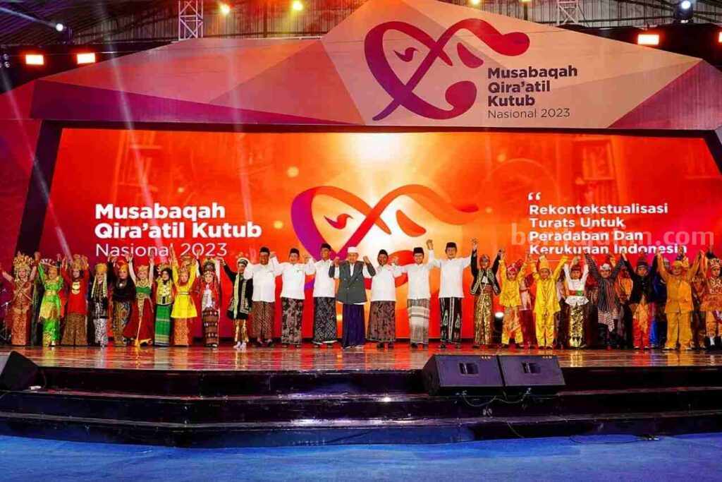 Acara pembukaan MQKN 2023 yang berlangsung di Pesantren Sunan Drajat Lamongan.