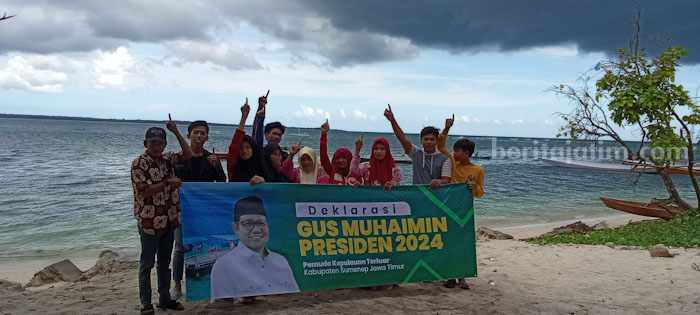 Pemuda Kepulauan Sumenep Deklarasi Dukung Gus Muhaimin Maju Capres 2024 Warga kepulauan Sumenep deklarasi dukung Gus Muhaimin
