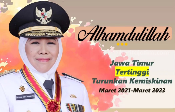 Provinsi Jawa Timur Turunkan Angka Kemiskinan Terbanyak di Indonesia Tangkapan layar Instagram Gubernur Jawa Timur, Khofifah Indar Parawansa.