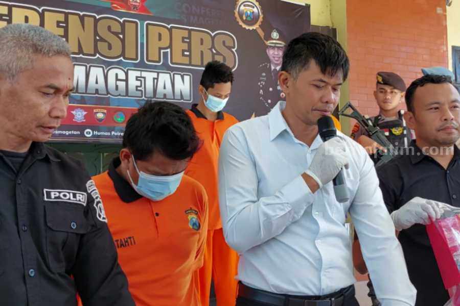 Pemuda Ngawi Pakai Motor Dinas untuk Ambil Sabu di Magetan