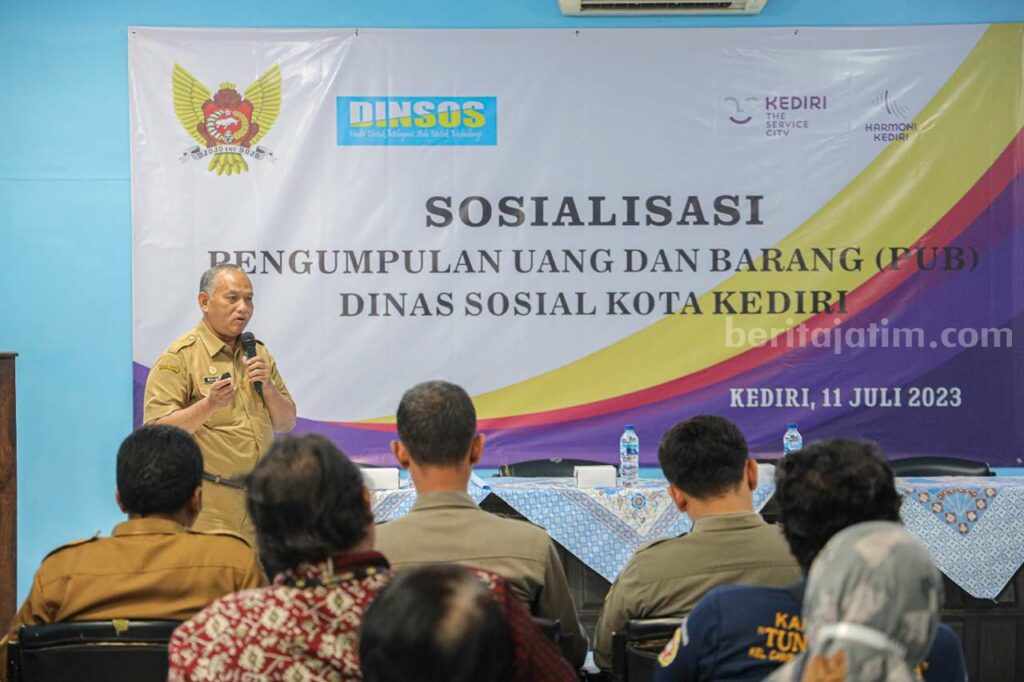 Dinsos Kota Kediri Kendalikan Pengumpulan Uang Tanpa Izin Dinsos Kediri