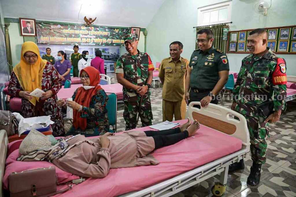 Pemkot Kediri Gelar Safari KB dalam TMMD Ke-117 Safari KB