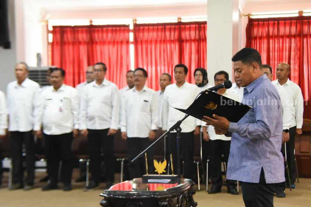 Wali Kota Kediri Lantik 2 Pejabat Pimpinan Pratama Wali Kota Kediri