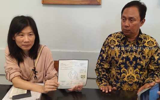 Desember yang Kelabu Bagi Diana Diana Soewito didampingi kuasa hukunya
