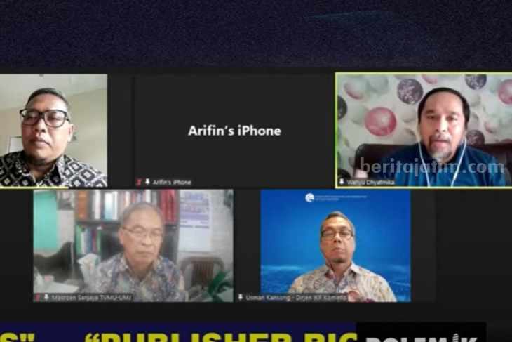 Publisher Right Posisikan Pers dan Platform Adil dan Setara
