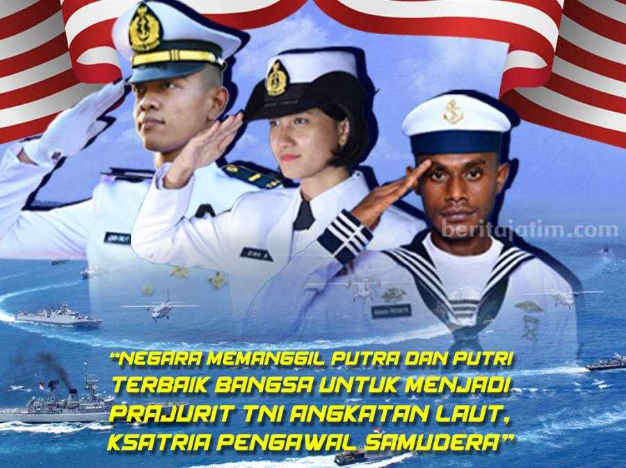 Penerimaan Bintara dan Tamtama TNI AL. (Foto: website rekrutmen TNI AL)