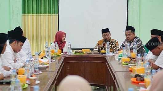 Pengurus Gerindra Jombang Silaturahmi dengan PCNU dan Minta Nasihat Para Kiai gerindra jombang