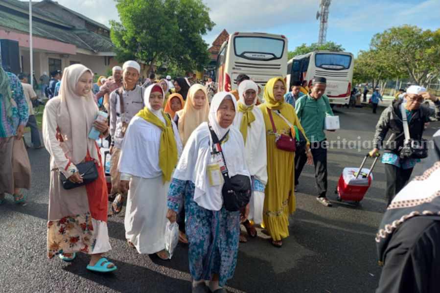 jemaah haji sumenep pulang
