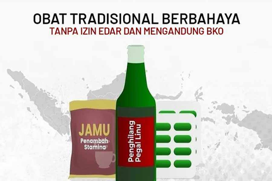 BPOM Temukan 15 Obat Tradisional Berbahaya, Bisa Sebabkan Serangan Jantung Hingga Stroke Ilustrasi obat tradisional yang dinyatakan berbahaya bagi kesehatan hati dan ginjal. (Instagram bpom.ri)