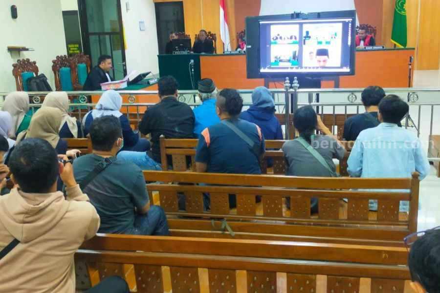 Eks Peneliti BRIN Pengancam Muhammadiyah Didakwa 2 Pasal sidang jombang