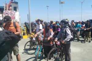 Oxygen Sunmori Funbike, Keliling Pulau Giliyang Sumenep sunmori