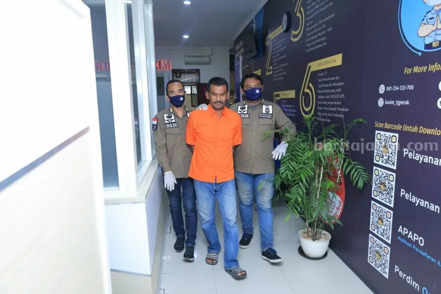 Warga Malaysia Yang Diamankan Kantor Imigrasi karena Sering Meresahkan Masyarakat