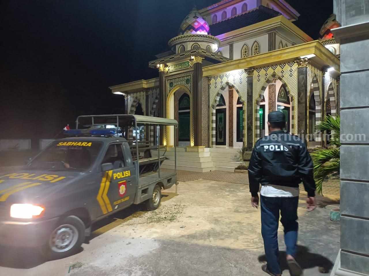 Masjid yang kotak amalnya dibobol pelaku. (foto : Humas Polres Sumenep)