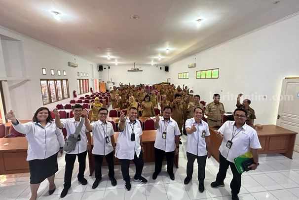 Sosialisasi serta koordinasi tentang program dan manfaat BPJS Ketenagakerjaan yang digelar Badan Penyelenggara Jaminan Sosial (BPJS) Ketenagakerjaan Malang.