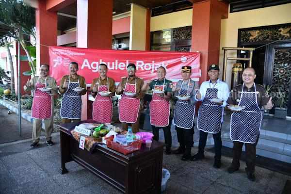 Bupati dan jajaran forkopimda ikuti lomba aghulek rojek