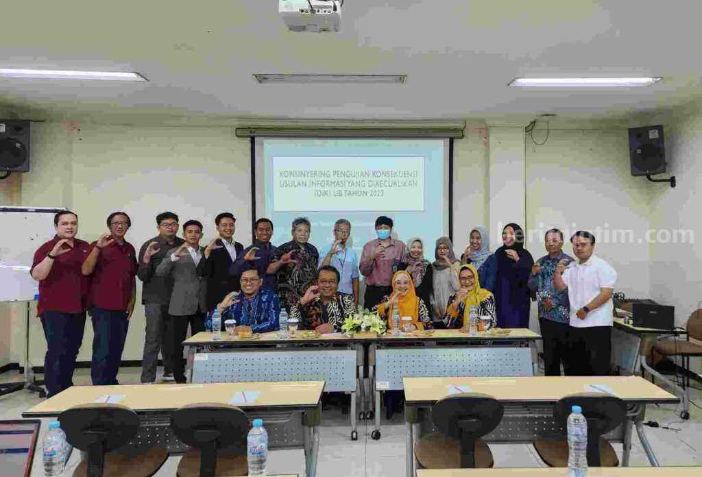 Universitas Brawijaya Konsinyering Pengujian Konsekuensi Usulan DIK