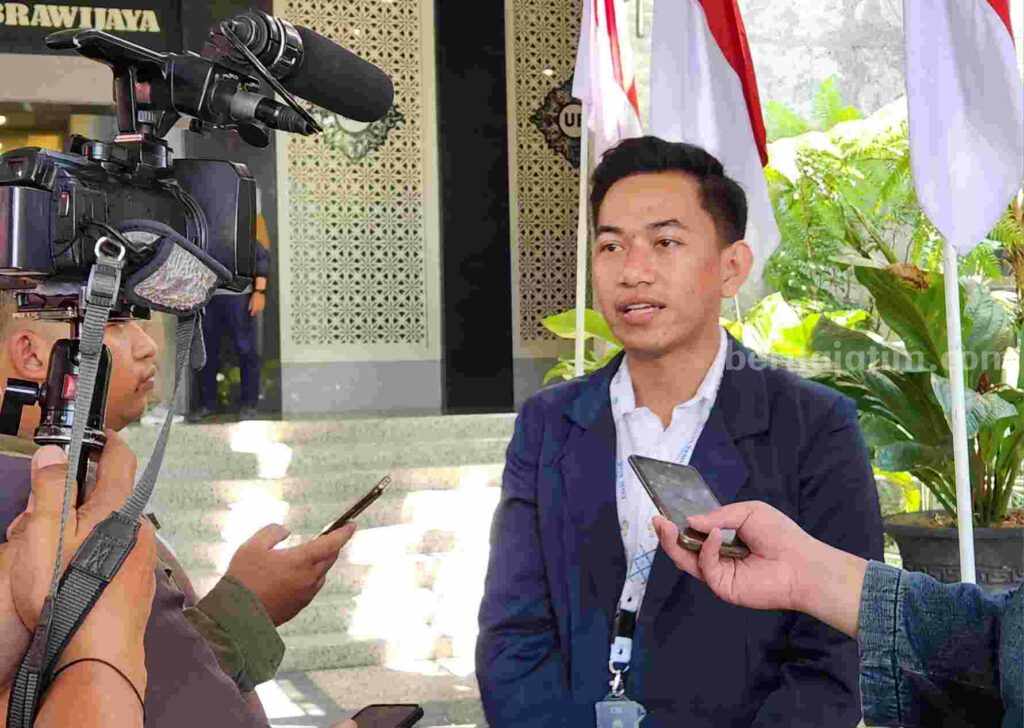 PKKMB Banyak Dikeluhkan Maba, Panitia Raja Brawijaya Sudutkan Panitia Dosen Ketua pelaksana panitia Raja Brawijaya, Pugoh Ananta Putra