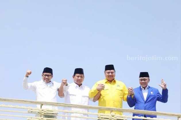 Ketua Umum empat Parpol berkoalisi Ketua Umum empat Parpol berkoalisi