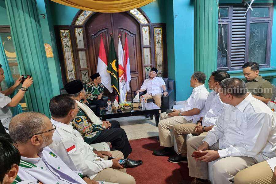 Menangkan Prabowo, Pengurus PBB Bertemu Gerindra Jatim Gerindra Jatim
