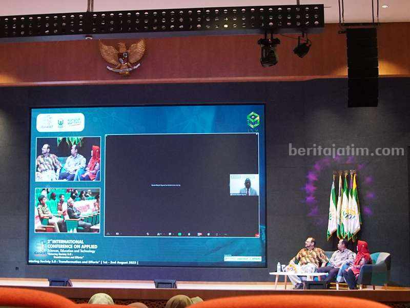 Wapres Ma’ruf Amin Harap Ada Kolaborasi Riset Kampus dengan Industri iConASET di Unusa