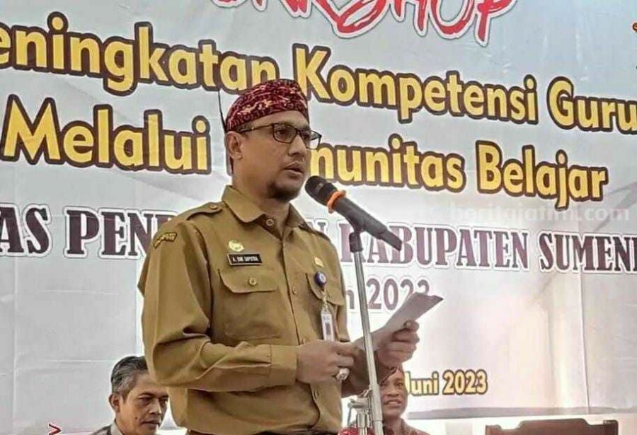 Kepala Dinas Pendidikan Sumenep, Agus Dwi Saputra