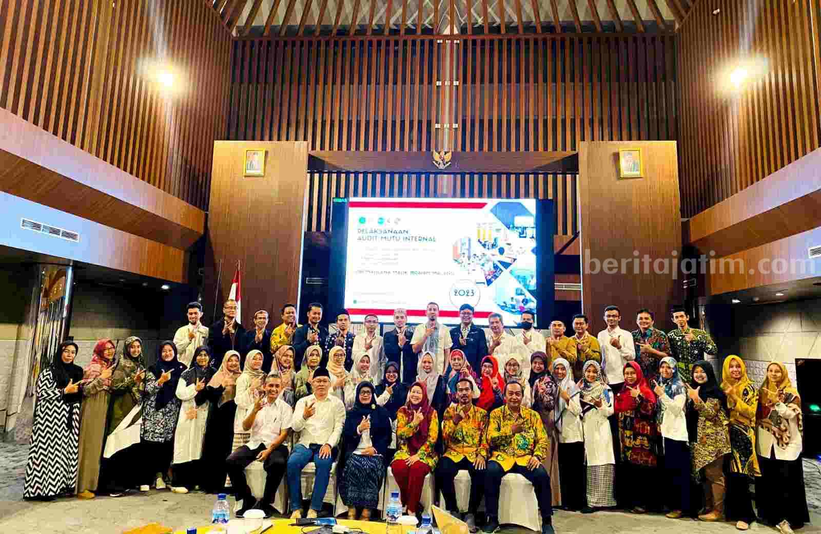 Pelaksanaan evaluasi audit mutu internal siklus XVI UIN Malang di Hotel Rayz Malang (Foto: Istimewa)