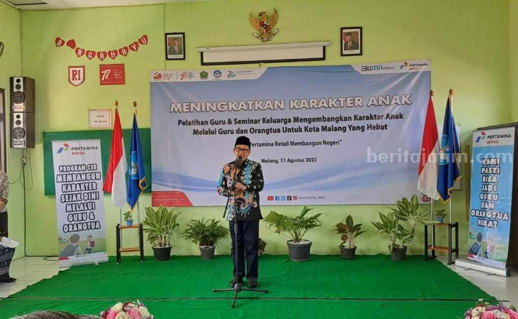 Wali Kota Sutiaji Ingin Guru dan Orangtua di Malang Kuatkan Pendidikan Karakter Wali Kota Malang, Sutiaji.