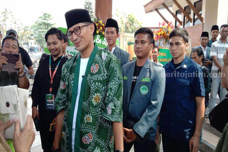 Hadiri IPNU di Pasuruan, Menparekraf Harap Peran Aktif Pemuda Menteri Pariwisata dan Ekonomi Republik Indonesia, Sandiaga Salahuddin Uno
