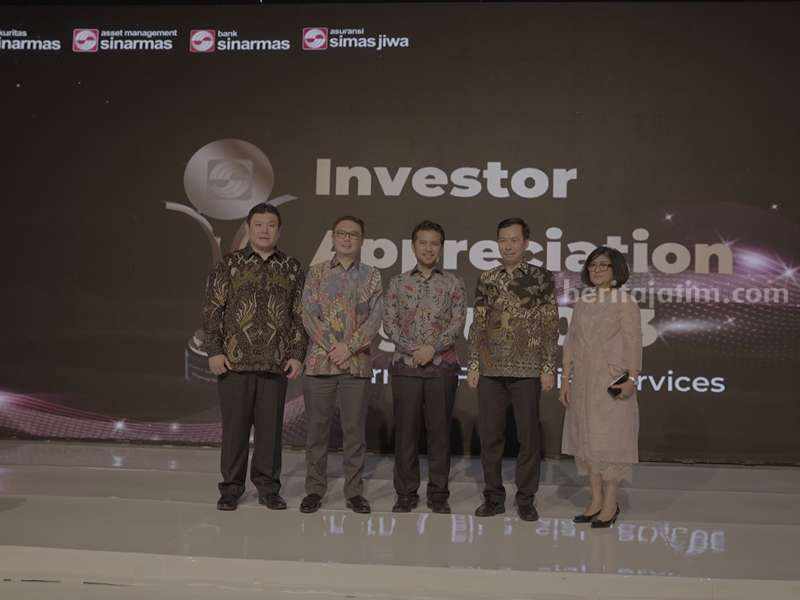 Investor Appreciation Night 2023 di Ballroom Shangri-La Hotel Surabaya