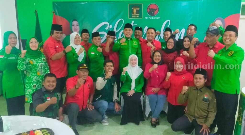 Dewan Pimpinan Cabang (DPC) Partai Persatuan Pembangunan (PPP) dan DPC Partai Demokrasi Indonesia Perjuangan (PDIP) Kabupaten Jombang Jawa Timur