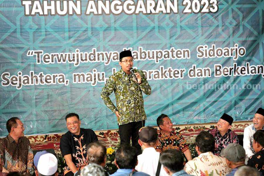 Ribuan RT di Sidoarjo Terima Bantuan Sound System, Sebagian Dapat Intensif Rp 500 Ribu H. Ahmad Muhdlor Ali