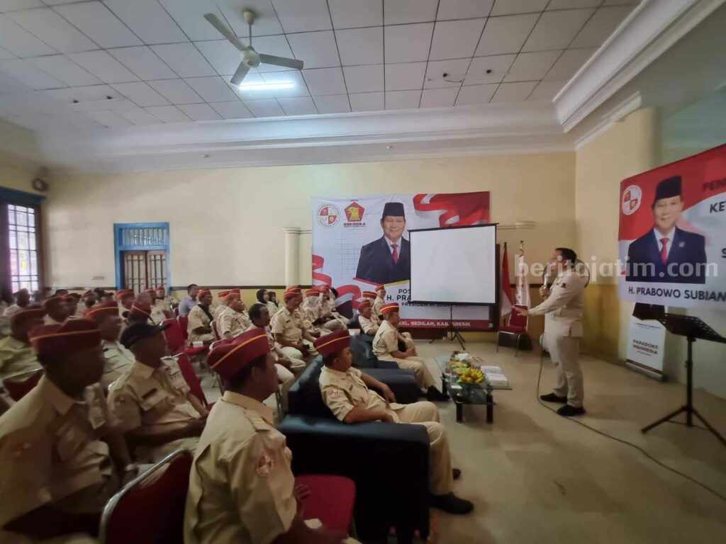 Gerindra Gresik Respon Positif Koalisi PKB, PAN dan Partai Golkar.