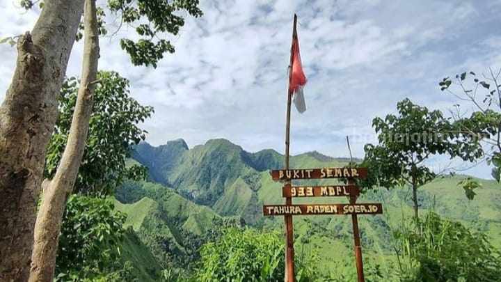 Wisata Bukit Semar di Desa Dilem, Kecamatan Gondang, Kabupaten Mojokerto. [Foto : ist]