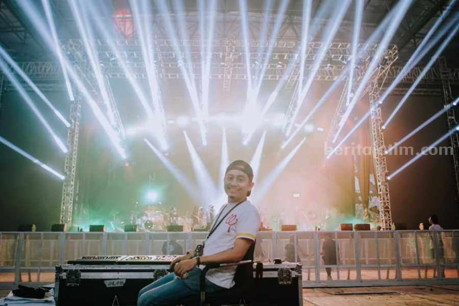 Yoni Wijoyo, pria dibalik lighting show pernikahan Denny Caknan dan Bella Bonita.