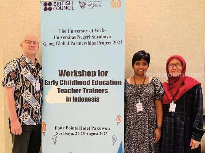 Workshop for Early Childhood Education Teacher Trainers in Indonesia