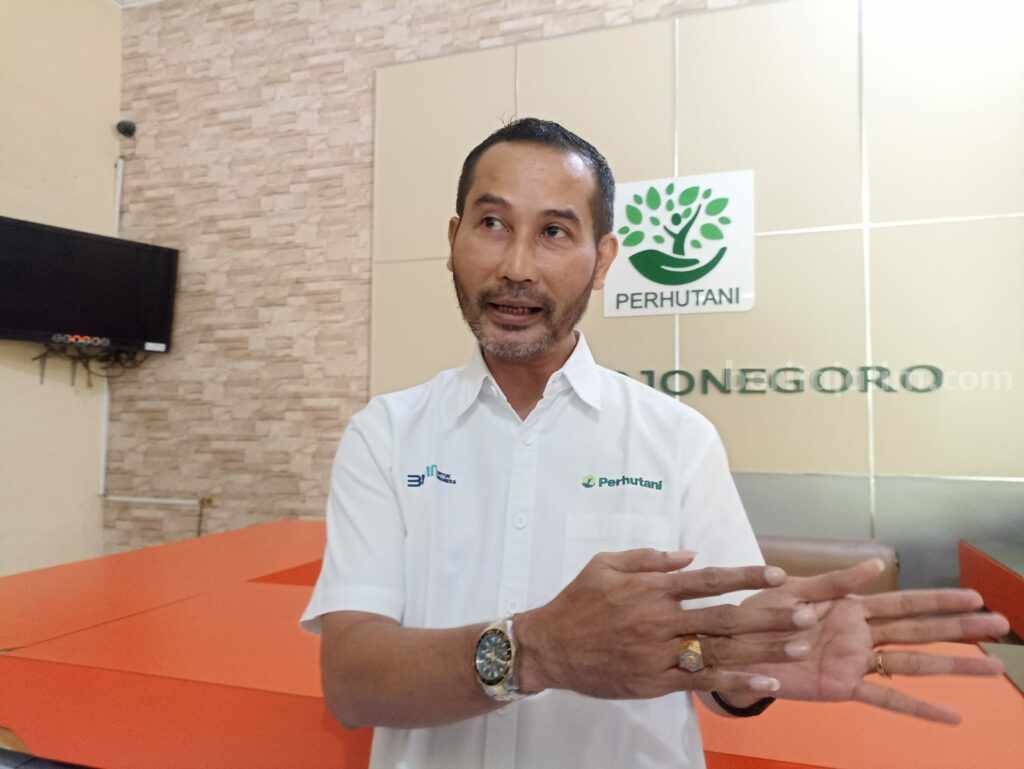 Jalur Pipa Migas Rawan Terdampak Kebakaran Hutan di Bojonegoro ADM KPH Perhutani Bojonegoro, Irawan.