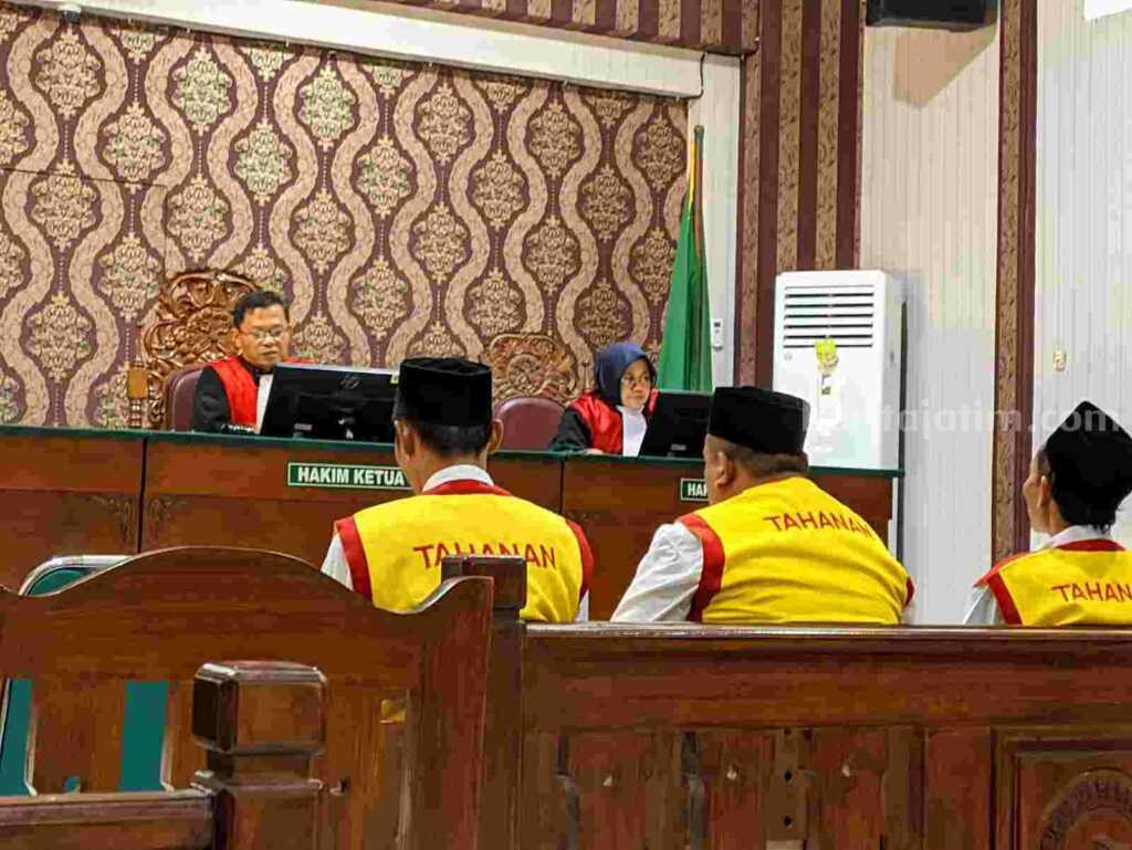 Sidang tuntutan kasus pemerasan yang melibatkan oknum LSM