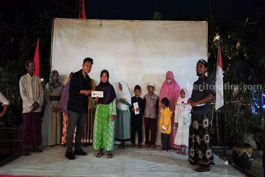 Kegiatan ambal warso pokdarwis Dam Pleret Pasuruan.