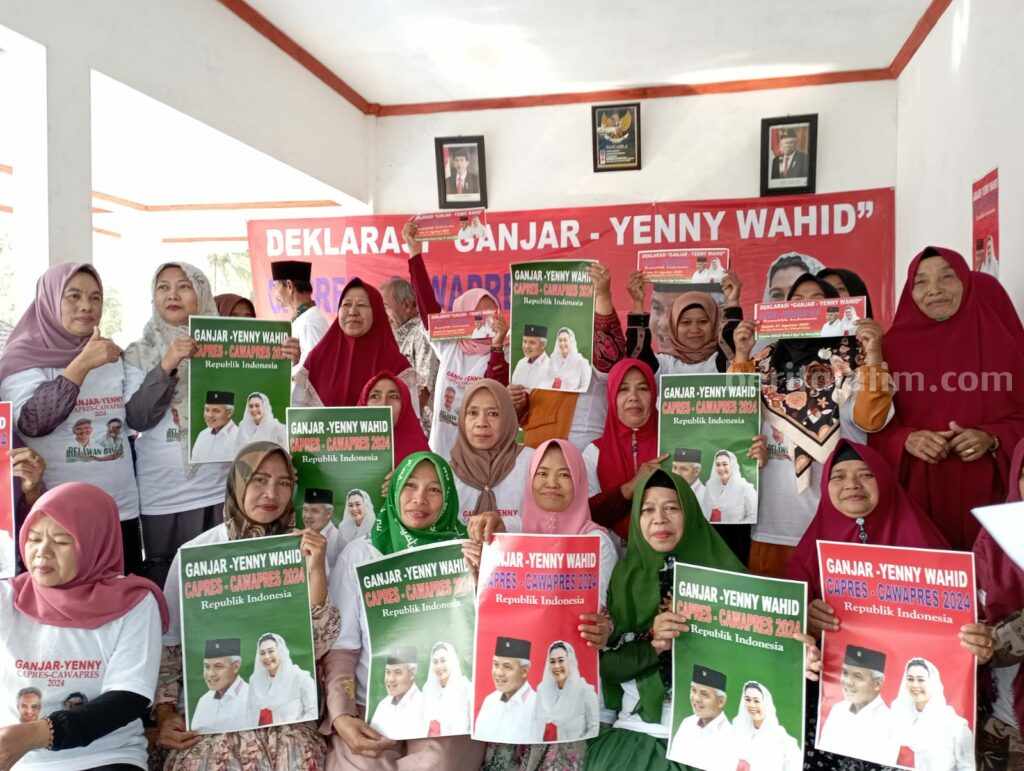 Komunitas Perempuan dalam Bang-Jo ingin Yenny Wahid jadi Cawapres Ganjar, Kamis (31/8/2023).