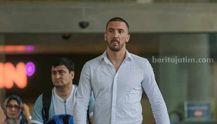 Dusan Stevanovic, pemain asing Persebaya Surabaya. (Way)