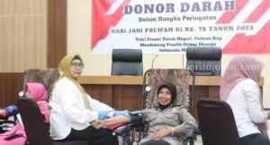 Polwan Pamekasan Gelar Program Edukasi dan Sosial Sambut HUT 75 Polwan