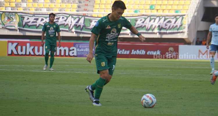 Sho Yamamoto, pemain Persebaya Surabaya asal Jepang. (Way)