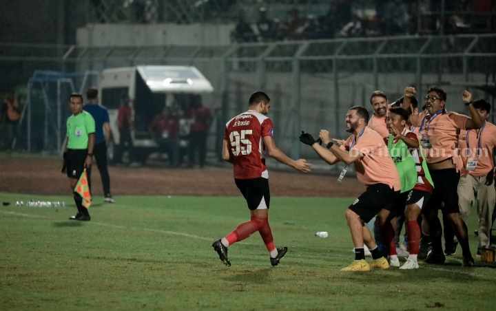 Sepasang Gol Junior Brandão Bawa Madura United Amankan Poin dari Persija
