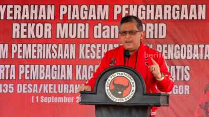 Hasto Pastikan Presiden Jokowi Sudah Tepis Isu Dukung Prabowo Sekjen DPP PDIP Hasto Kristiyanto
