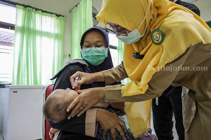 1.824 Balita Diare, Kota Kediri Luncurkan Vaksin Rotavirus